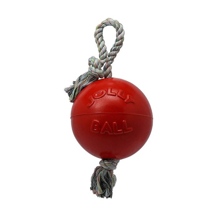 Jolly Pets Dog Toy Romp-N-Roll, Red 20 cm (Floats on Water)