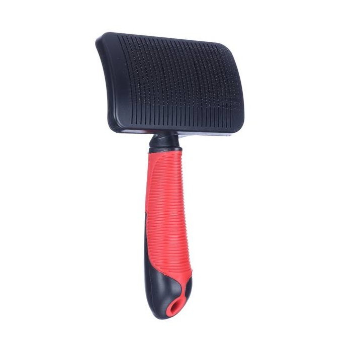 Flamingo Slicker Brush for Dogs/Cats (Easy Clean) L 18.5x10.7cm