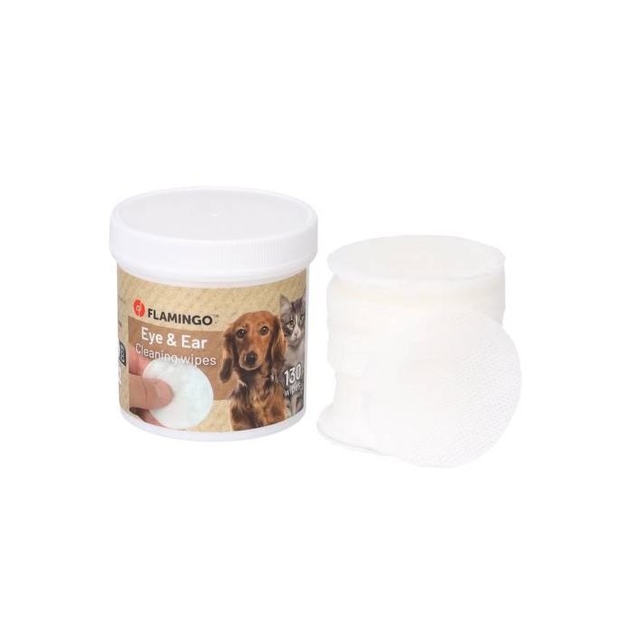 Flamingo Eye & Ear Care Pads for dogs and cats 130pcs