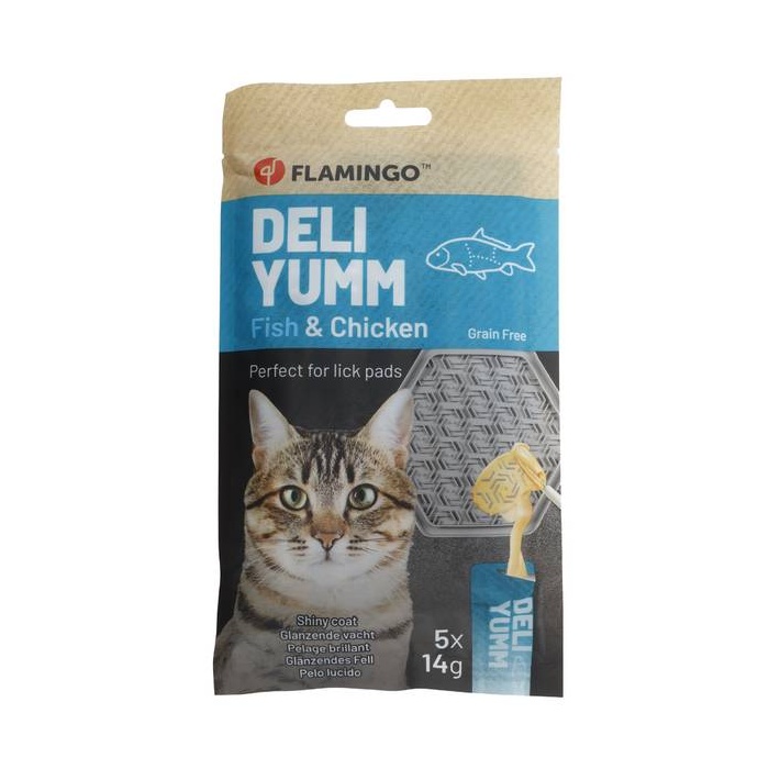 Flamingo Maius Kassile - Deli Yumm Pasta Kala ja Kanaga, nahale ja kasukale 70g