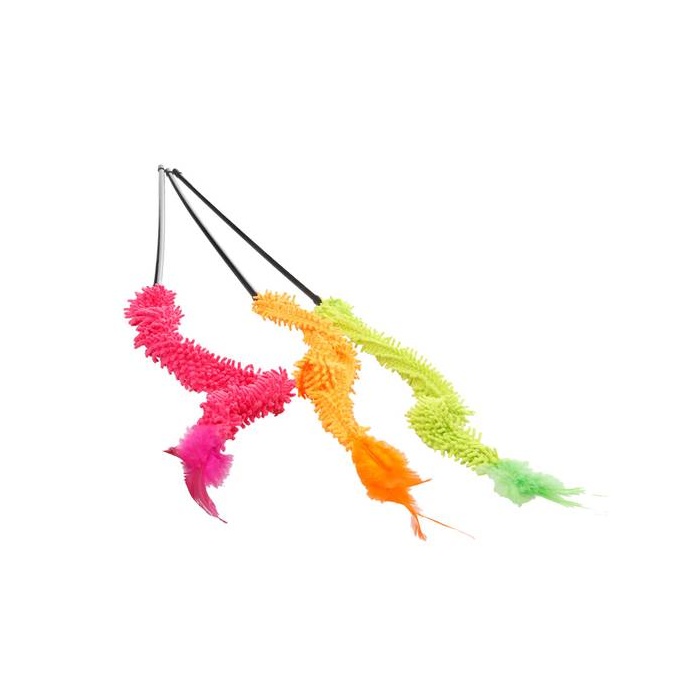 Flamingo Cat Teaser, Caterpillar 45cm