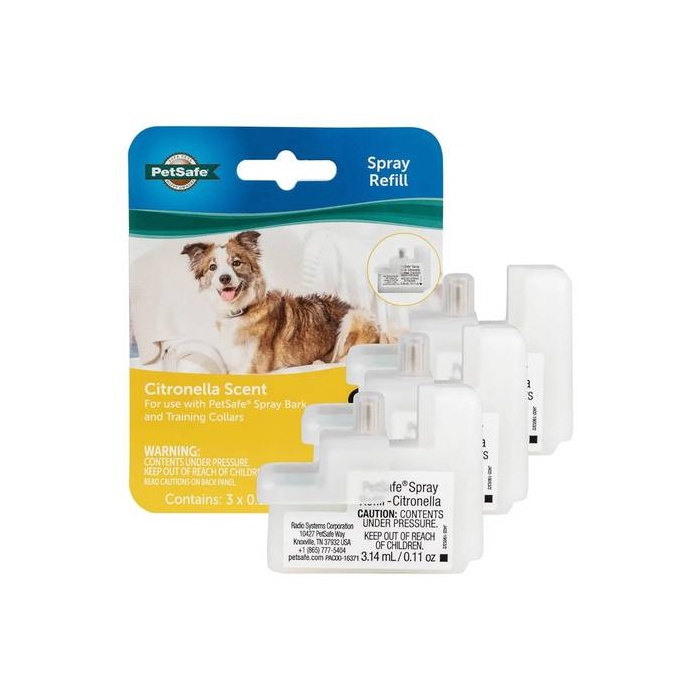 Petsafe Pretriešanas Apkakles Uzpildes Patrona Citrona 3gab