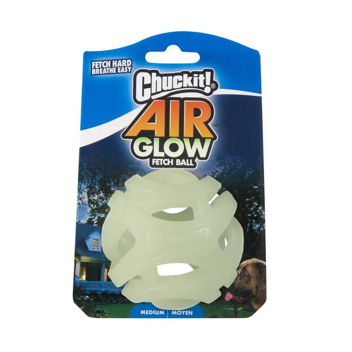 Chuckit! Mänguasi Koerale Air Glow (Helendav Pall) M 6cm (Ujub vees)