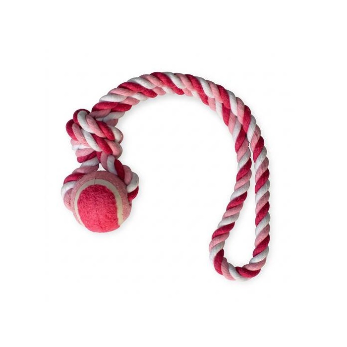 Croci Dog Toy, Cotton Rope with Ball 5x33cm