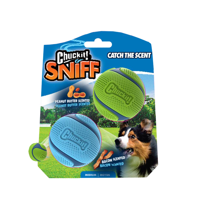 Chuckit! Mänguasi Koerale - Sniff Fetch Ball Duo M, 2tk