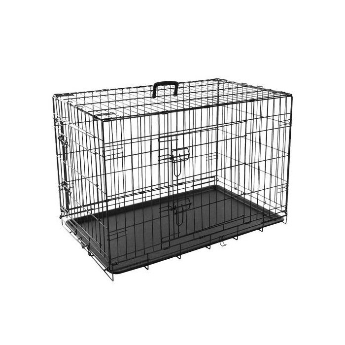 Flamingo Metallist Koerapuur Must Keo 93x57x62cm L