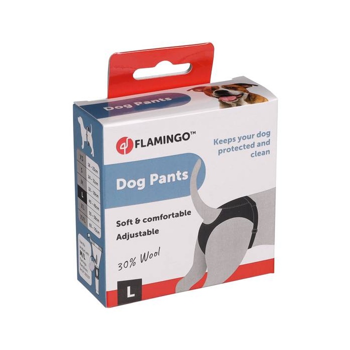 Flamingo Jooksuajapüksid Koerale Krõpsuga L 40-49cm