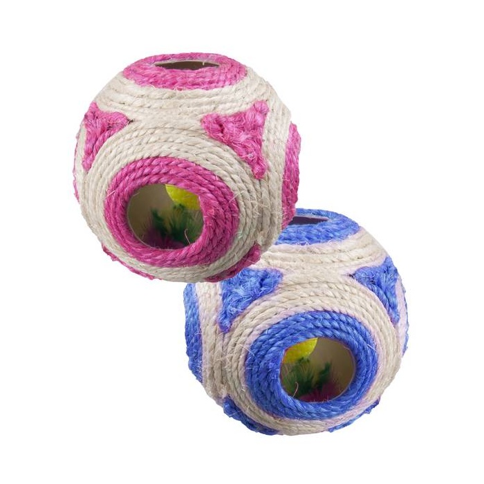 Cat Toy Rattle Ball 11cm