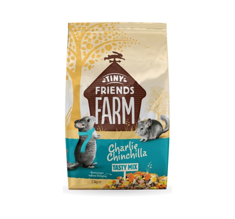 Charlie Chinchilla Tasty Mix 850g (Best before 09/2023)