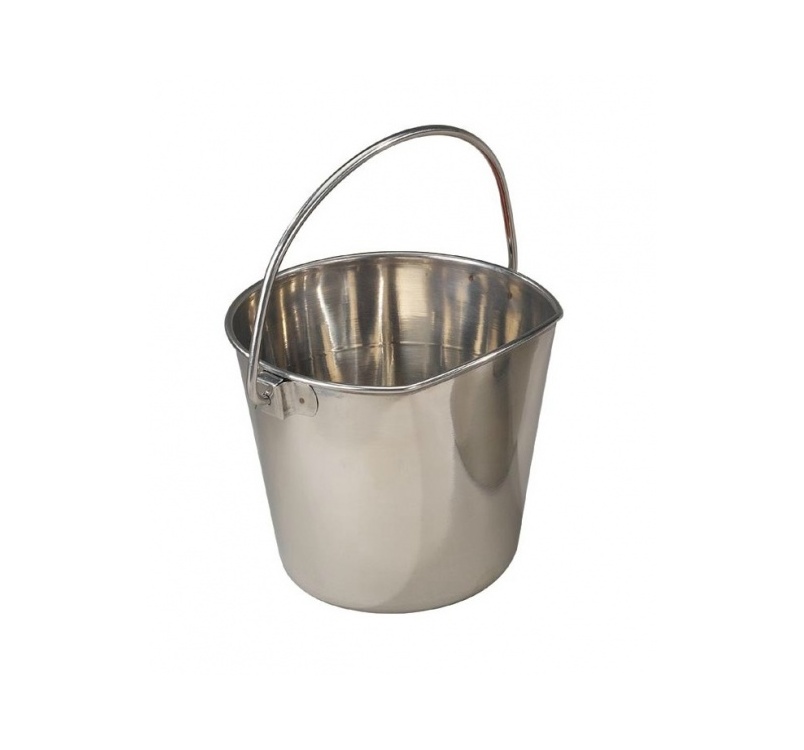 Bucket Stainless Steel with Carabiner 950ml