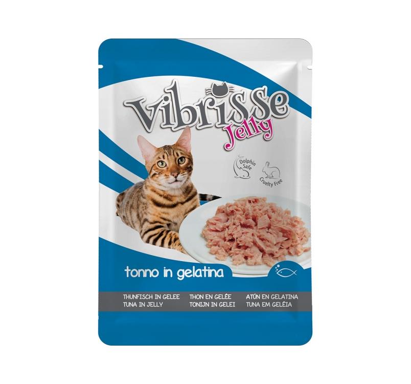 Vibrisse желе для кошек - Тунец 70г