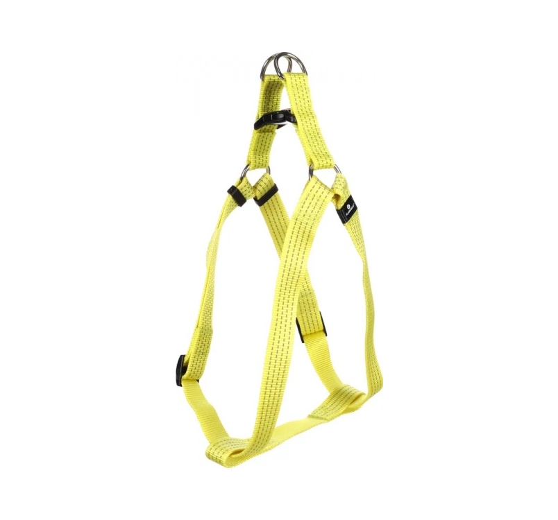 Harness with Reflectors Yellow 60-90cm 25mm