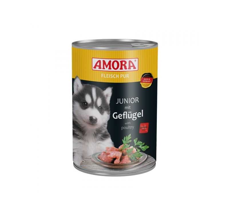Amora Canned Puppy Food (Chicken) 400g