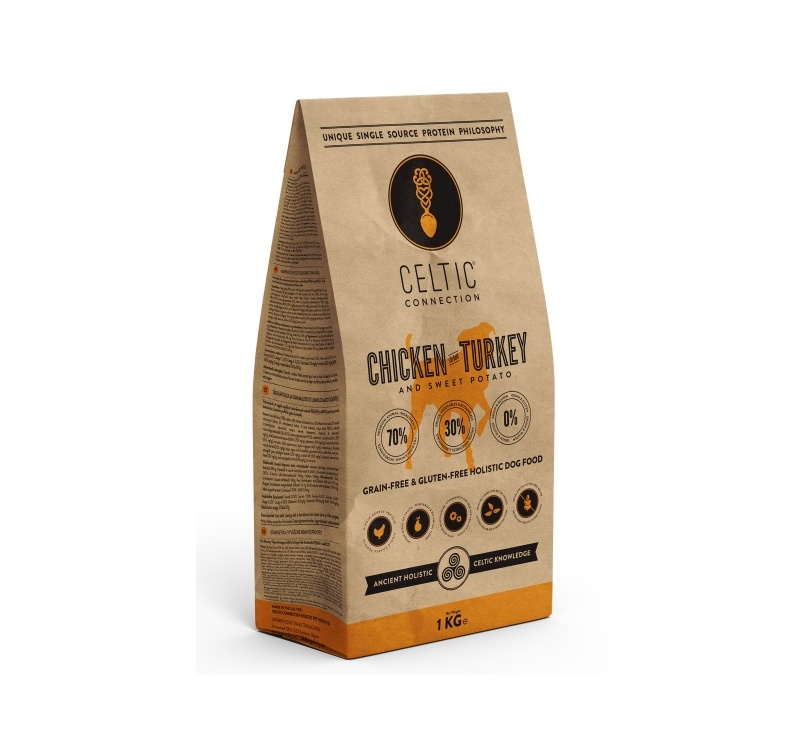 Celtic Connection Kuivtoit Koerale Kana & Kalkun 1kg