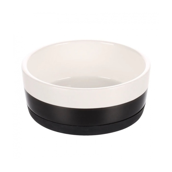Flamingo Ceramic Bowl Duke Black/White ø14cm 420ml