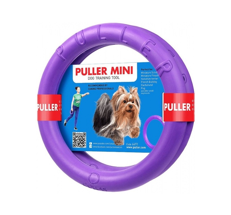 PULLER Mini Koera Treenimiseks Ø18cm 2tk