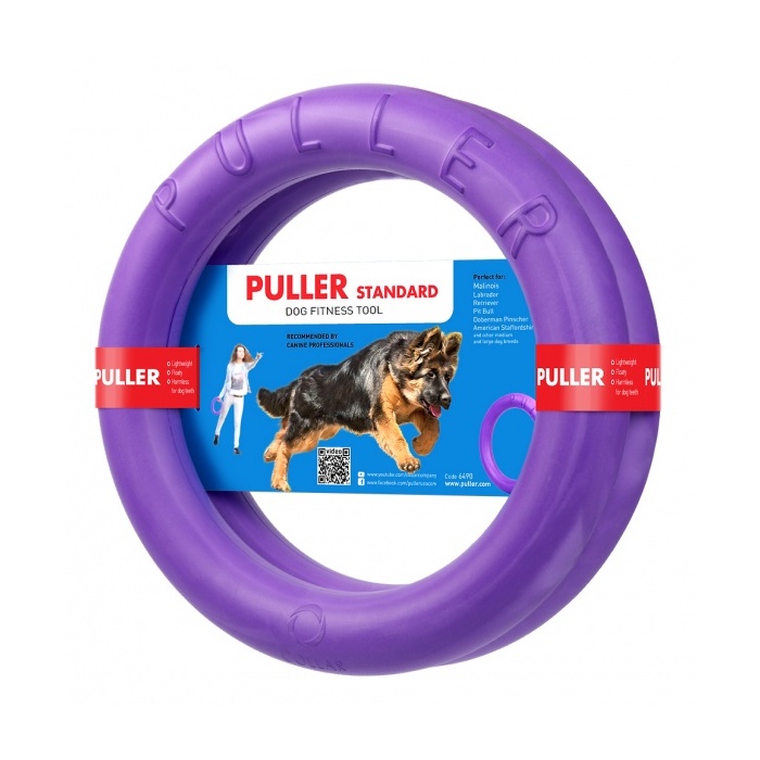 PULLER Standard Tug Toy for Dogs Ø28 cm 2 pcs (Floats on Water)
