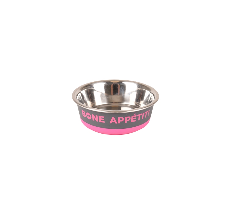 Bowl "Bone Apetit" Pink 1700ml 21,5cm