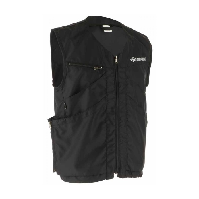 Gappay Lühike Lai Vest Must L
