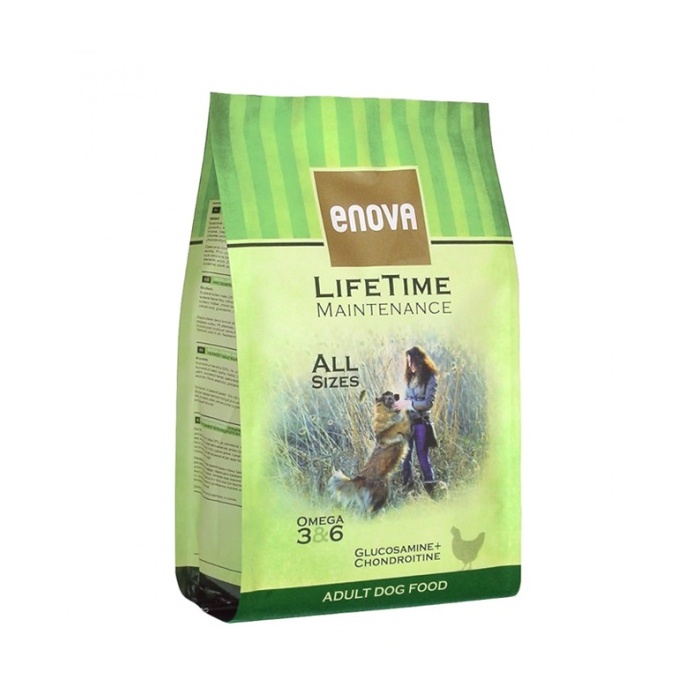 Enova Lifetime Maintenance Kuivtoit Kanaga Täiskasvanud Koerale 2kg