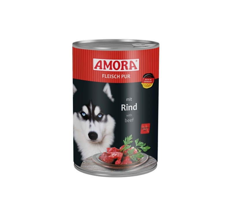 Amora Canned Dog Food (Beef) 400g