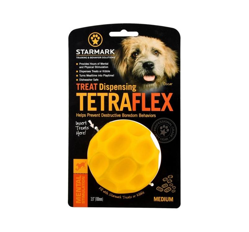 Starmark Tetraflex Treat Dispensing Ball M - игрушка для жевания