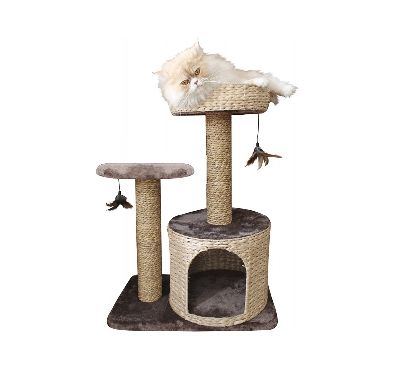 Cat Scratching House Larix 60x38x80,5cm