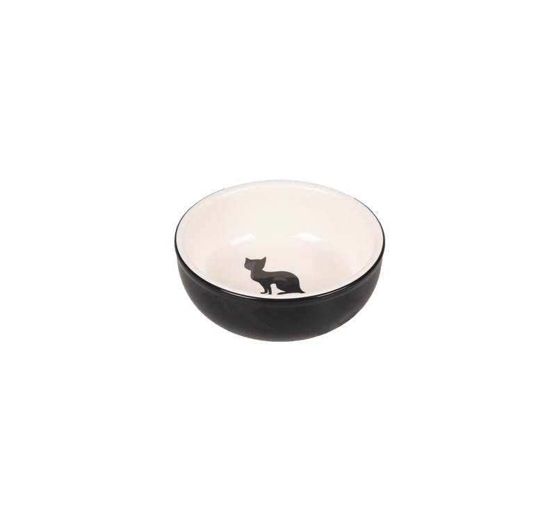 Ceramic Bowl Nala Black/White ø13cm 310ml