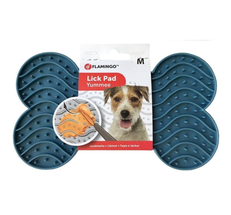 Silicone Lick Pad Blue M 12,8x21,8cm