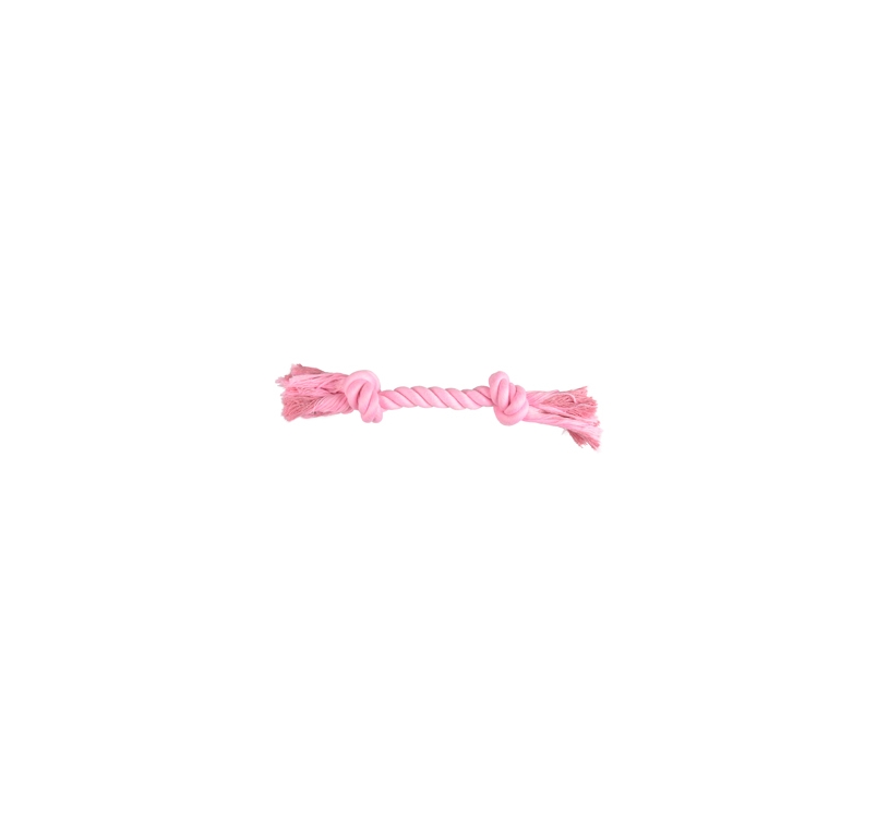Small Dog Knotted Rope Izra Pink 20cm