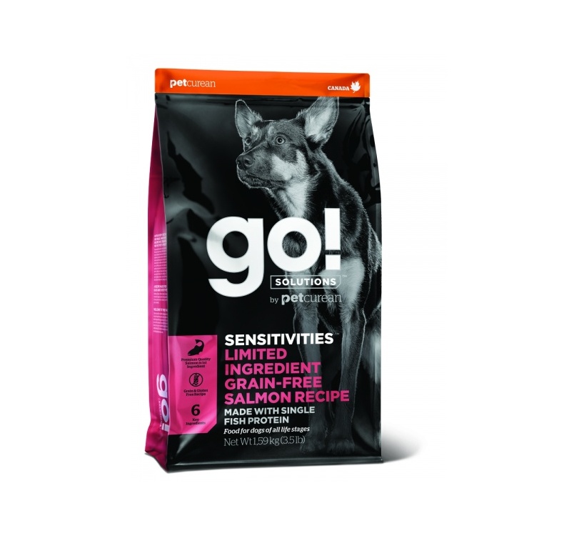 Go! Sensitivities Lõhega Kuivtoit Koerale & Kutsikale 10kg (Parim enne 23.12.2023)