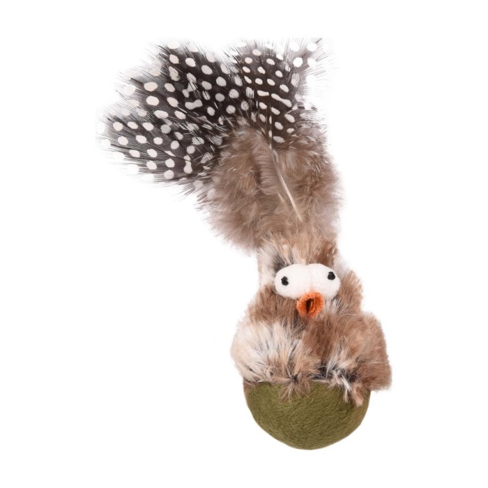 Flamingo Cat Toy Natura Delight Bird 11cm + Catnip