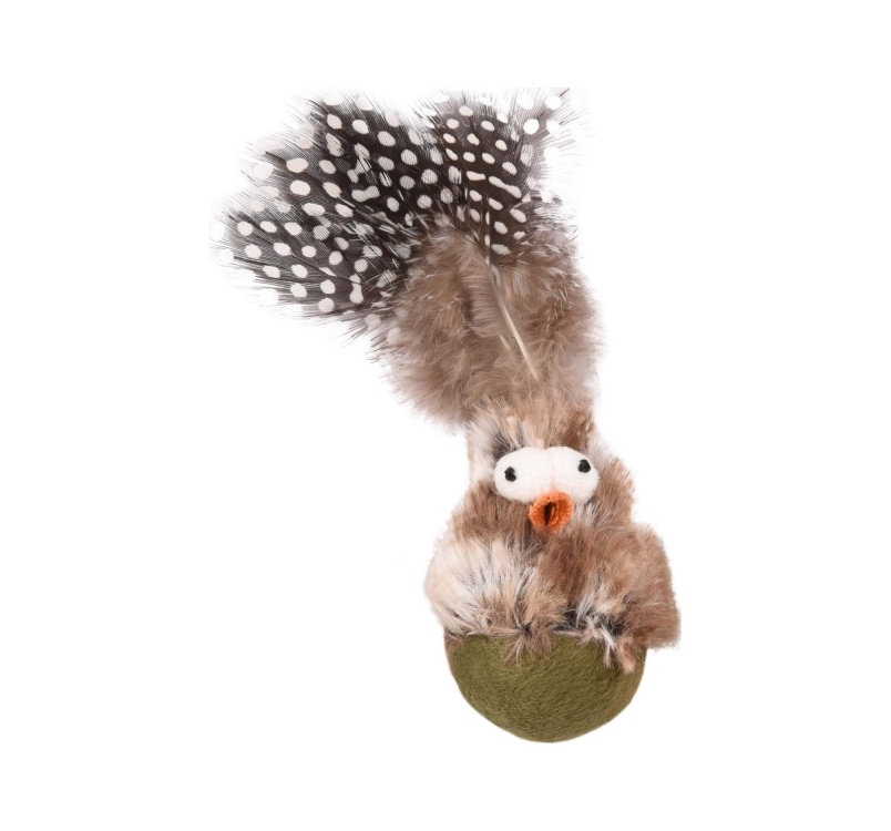 Cat Toy Natura Delight Bird 11cm + Catnip