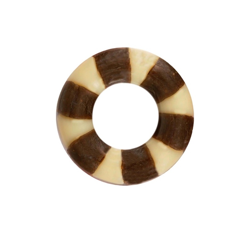 Nylon & Rawhide Ring 8cm