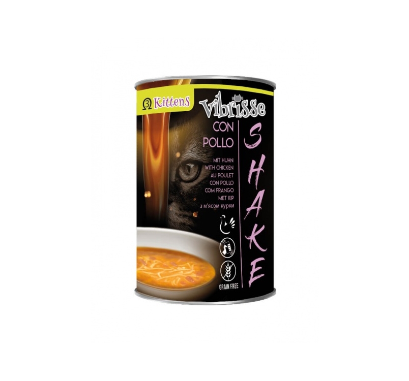 Vibrisse Shake for Kittens with Chicken (Soup) 135g