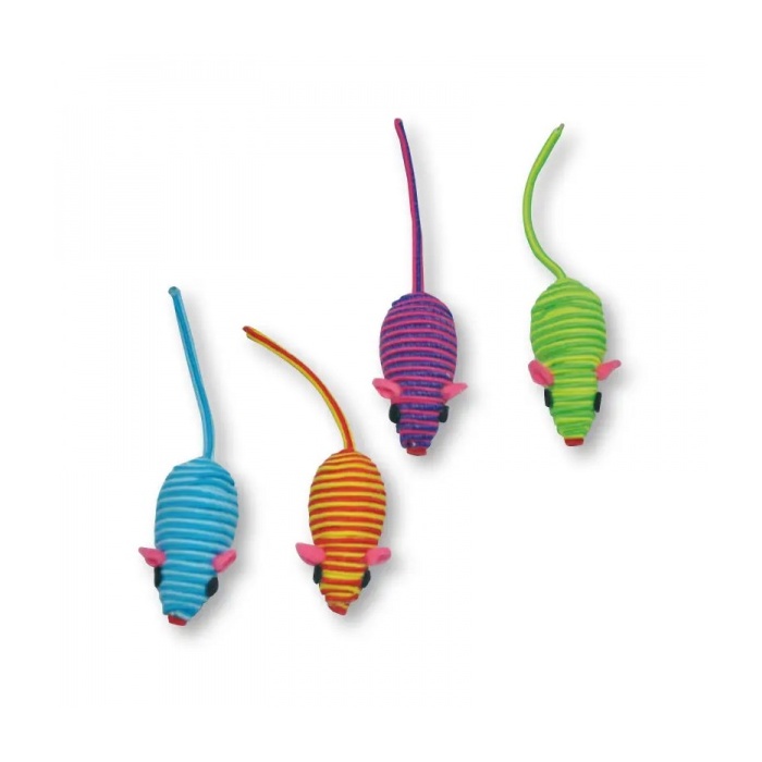 Croci Cat Toy Nylon Mouse 5cm