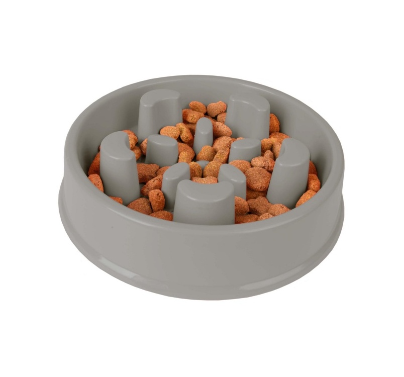 Slow Feeder Bobo 2 Grey 16,5cm 500ml