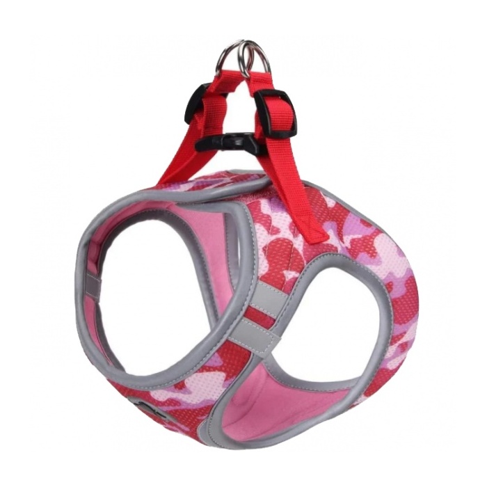 Croci Traksid Reflective Army Pink L 46-53cm