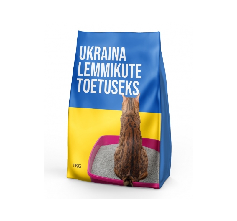  Donation for Ukrainian Pets - Cat Litter 1kg
