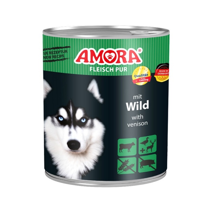Amora Meat Pure Dog Food (Beef & Venison) 800g