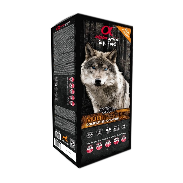 Alpha Spirit Multiprotein Semi-moist Dog Food 9kg
