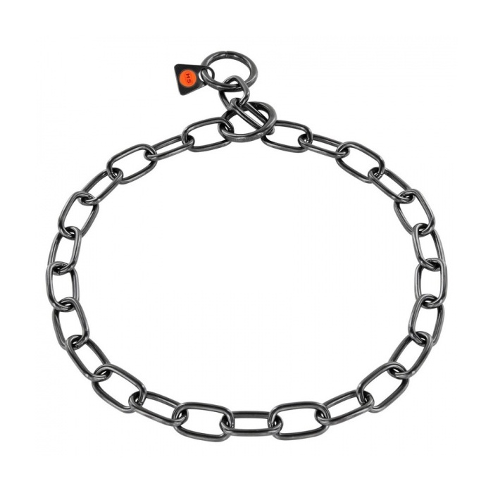 HS Sprenger Stainless Steel Black Chain (Medium Link) 3mm x 49cm