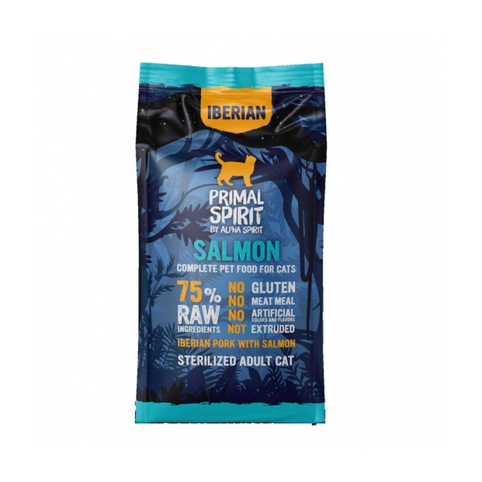 Primal Spirit Salmon Kassitoit (Ibeeria Sealiha ja Lõhega) 1kg