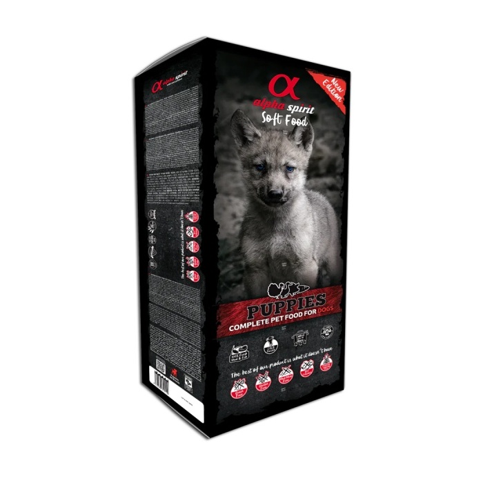 Alpha Spirit Semi-moist Puppy Food 9kg 