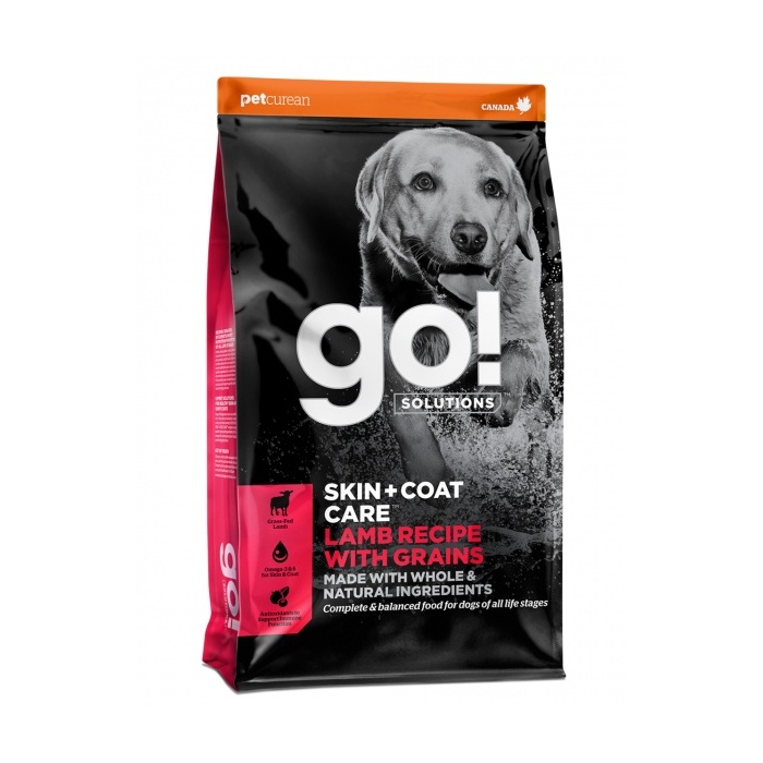 GO! Skin + Coat Lambaga Kuivtoit Koerale ja Kutsikale 11,4kg