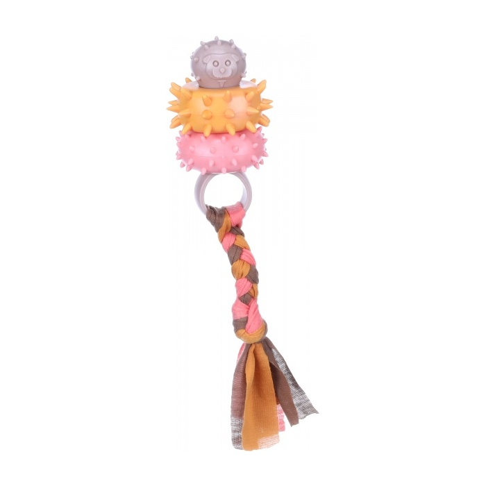 Flamingo Mänguasi Kutsikale TPR "Bunty Rings" 20x5,7cm