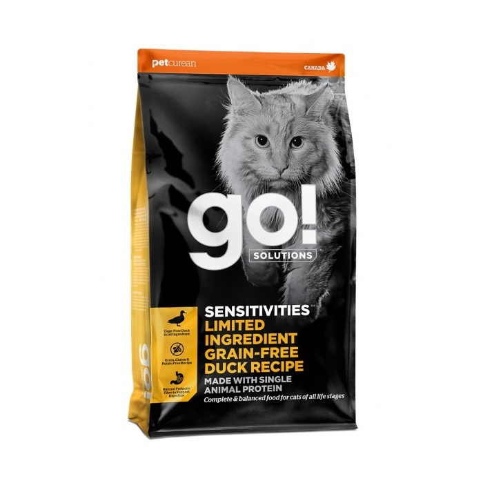 Go! Sensitivities Pardiga Teraviljavaba Kuivtoit Kassile ja Kassipojale 7,3kg
