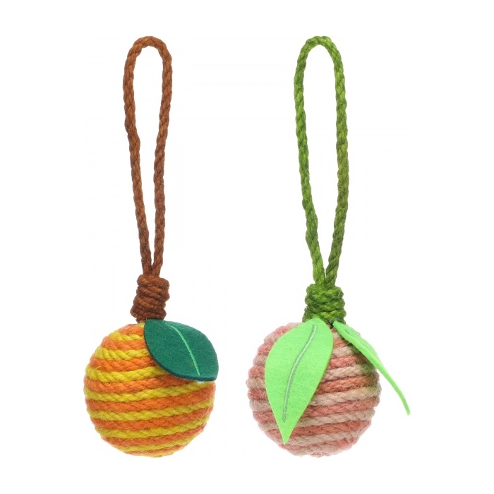 Flamingo Cat Toy "Roora" Sisal Ball 20x6,2x6,2cm