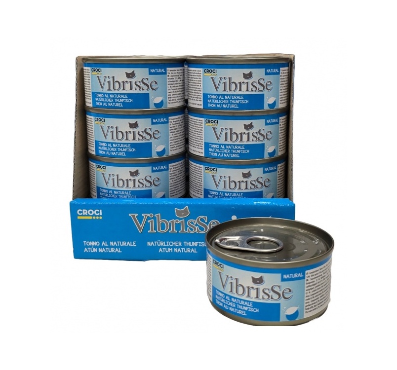 Vibrisse Консервы для кошек - тунец 70г x 24шт