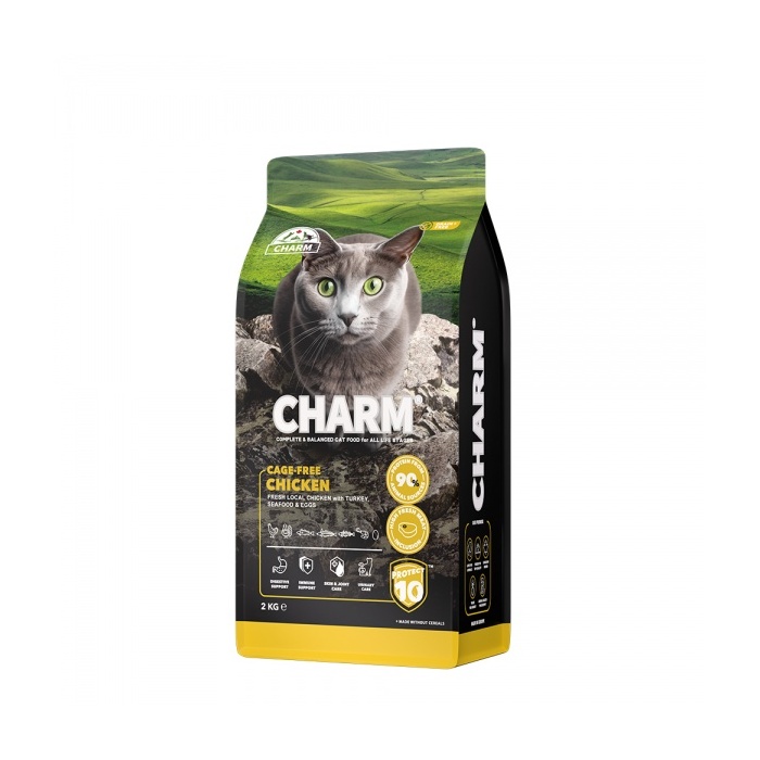 Charm Cage-Free Chicken Cat Food 2kg
